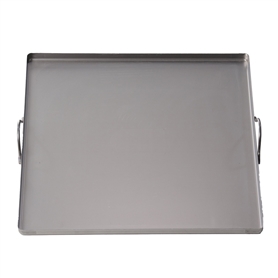 Plaque de four plate perforée en aluminium dur 60x40 cm - Tom Press