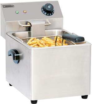 Friteuse électrique pro 4 litres 2 000 W 1 kg de frites