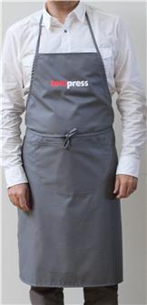 Tablier de cuisine gris Tom Press