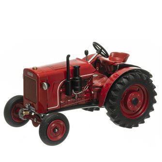FAHR F22 jouet tracteur mécanique miniature 1:25 en tôle de fer blanc fabriqué en Europe